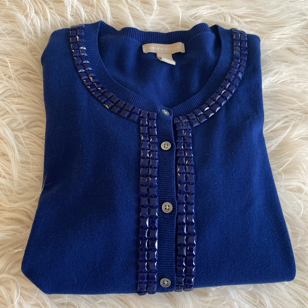 BANANA REPUBLIC beaded sweater